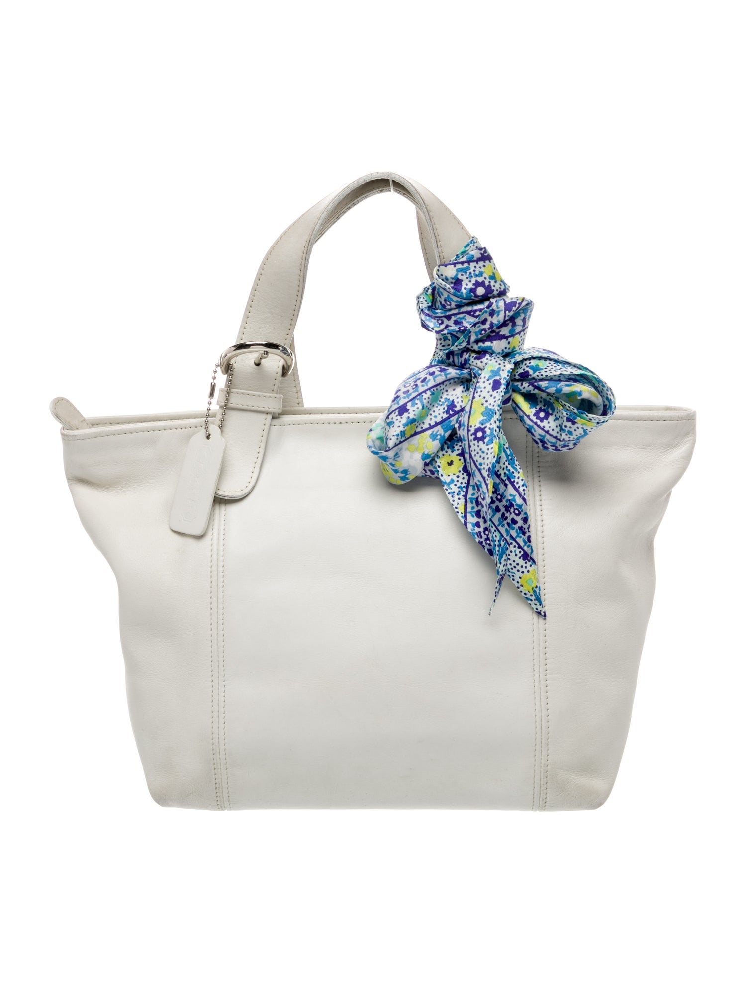 Coach Leather Top Handle Bag