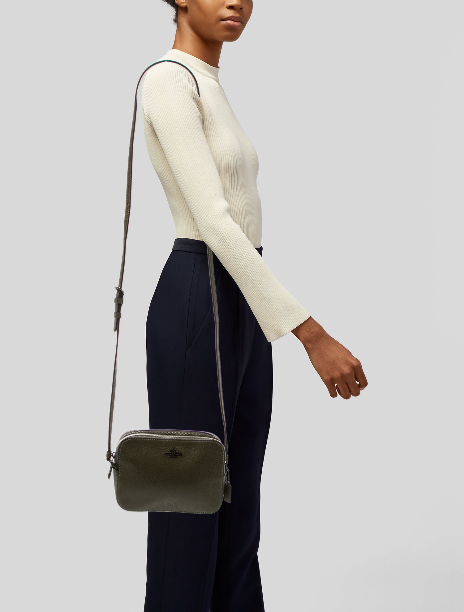 Coach Leather Crossbody Bag