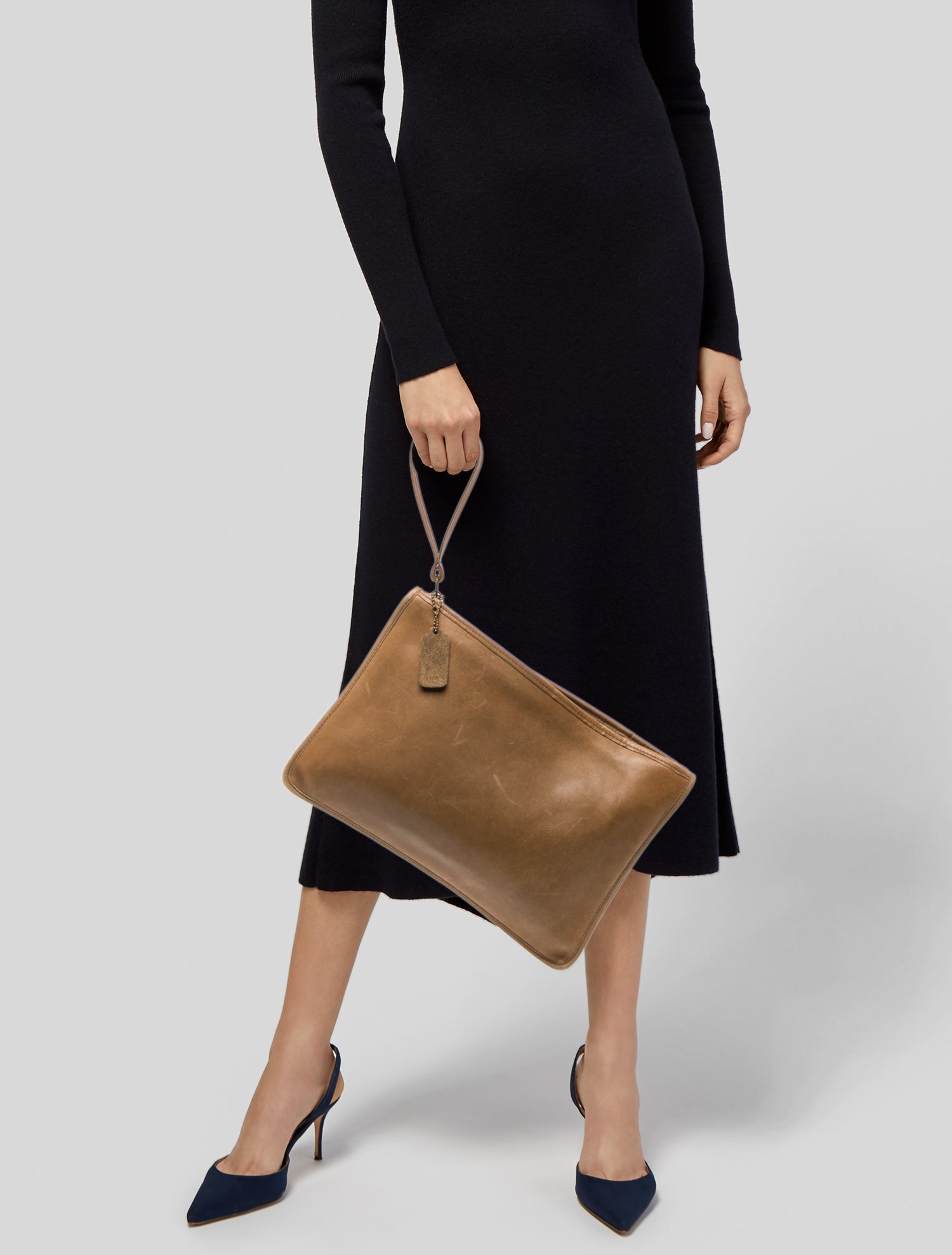 Coach Leather Clutch