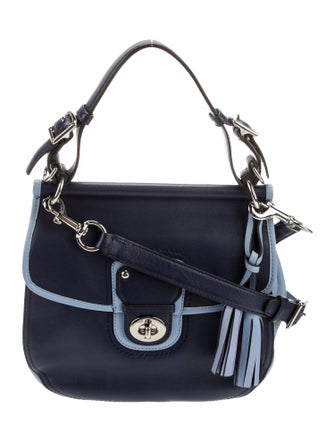 Coach Leather Top Handle Bag