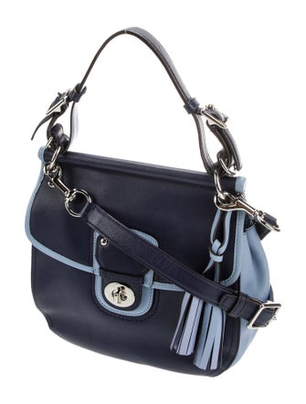 Coach Leather Top Handle Bag