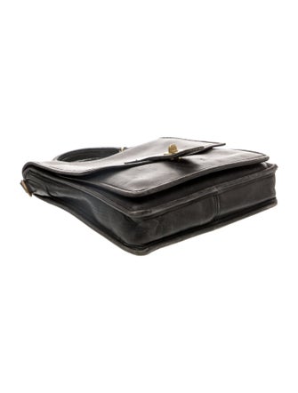 Coach Leather Top Handle Bag