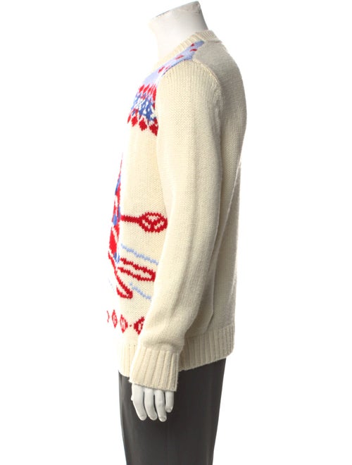 Coach Wool Graphic Print Pullover