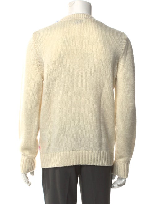 Coach Wool Graphic Print Pullover