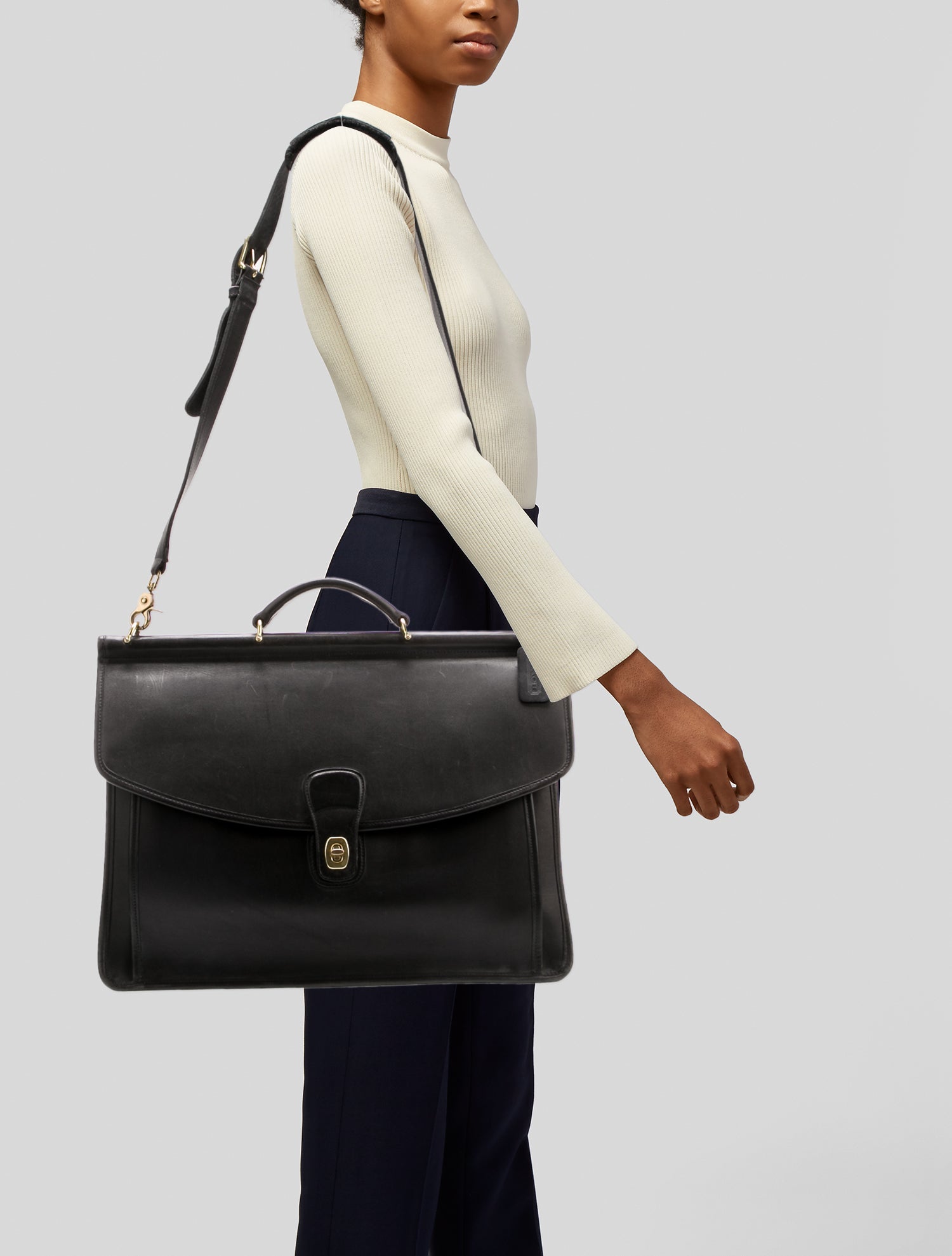 Coach Leather Crossbody Bag Vintage