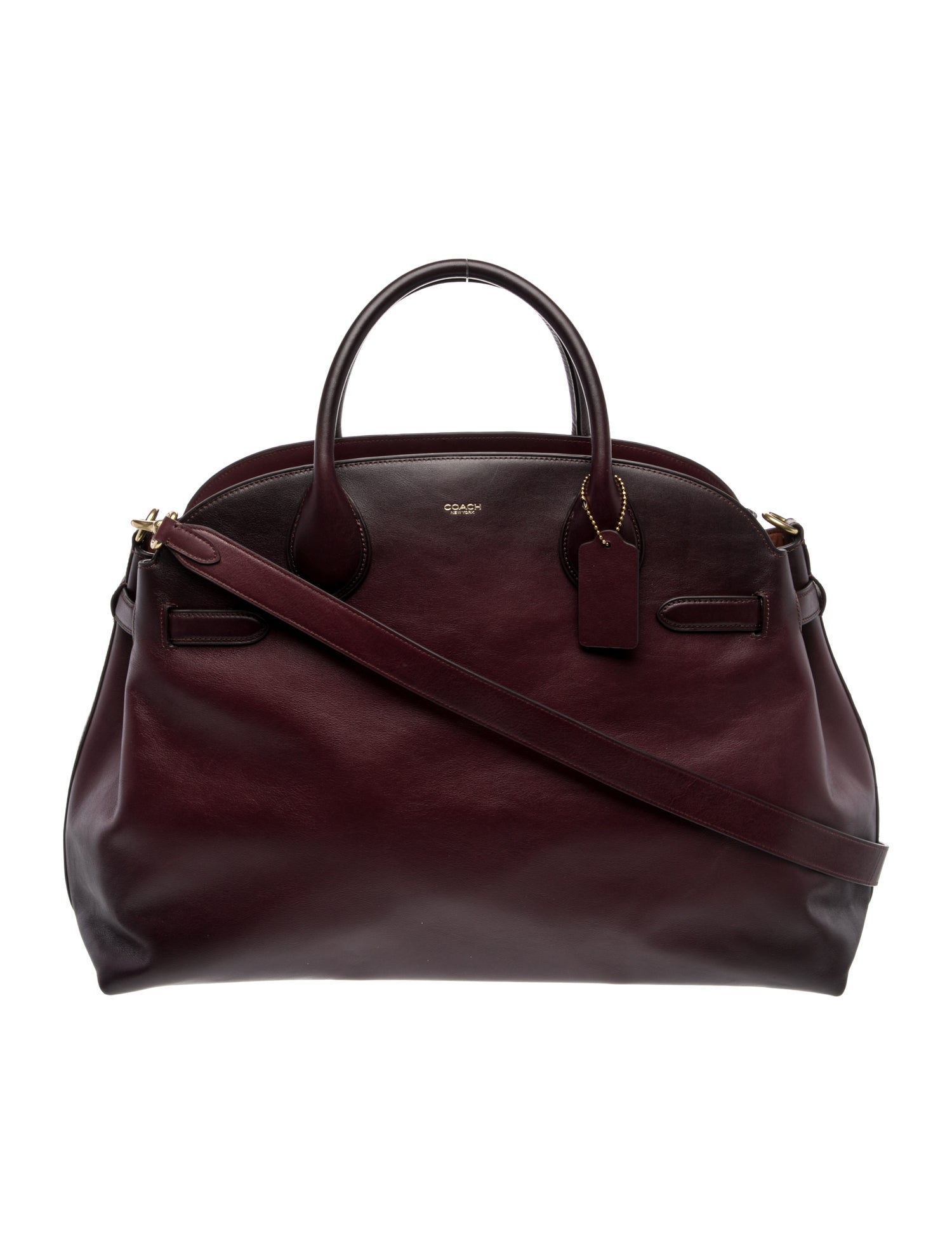 Coach Leather Empire Carryall 48