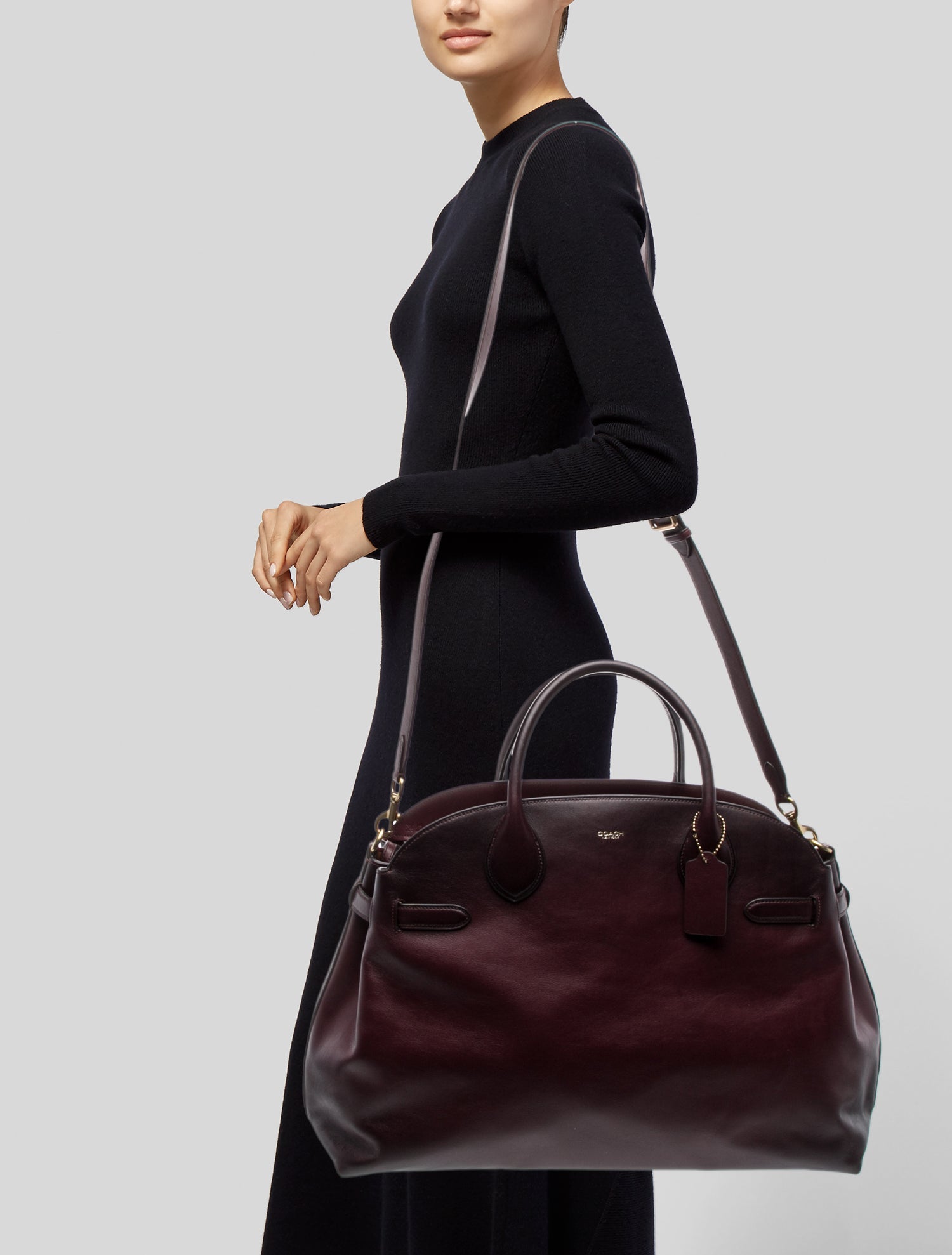 Coach Leather Empire Carryall 48