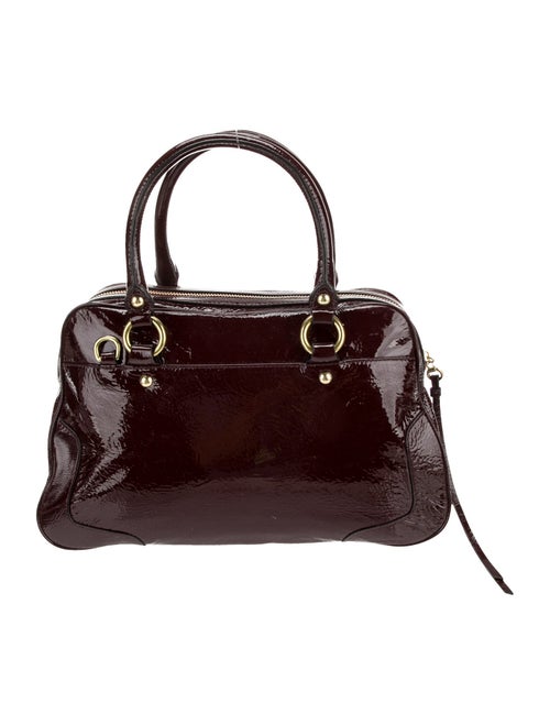 Coach Patent Leather Top Handle Bag