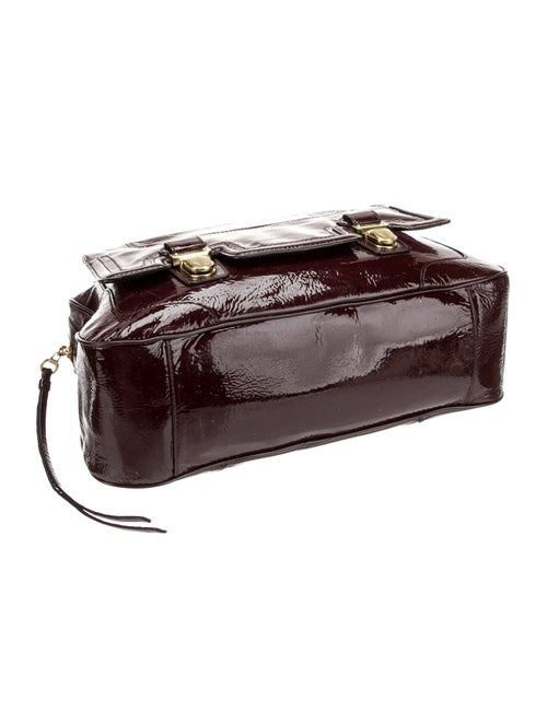 Coach Patent Leather Top Handle Bag