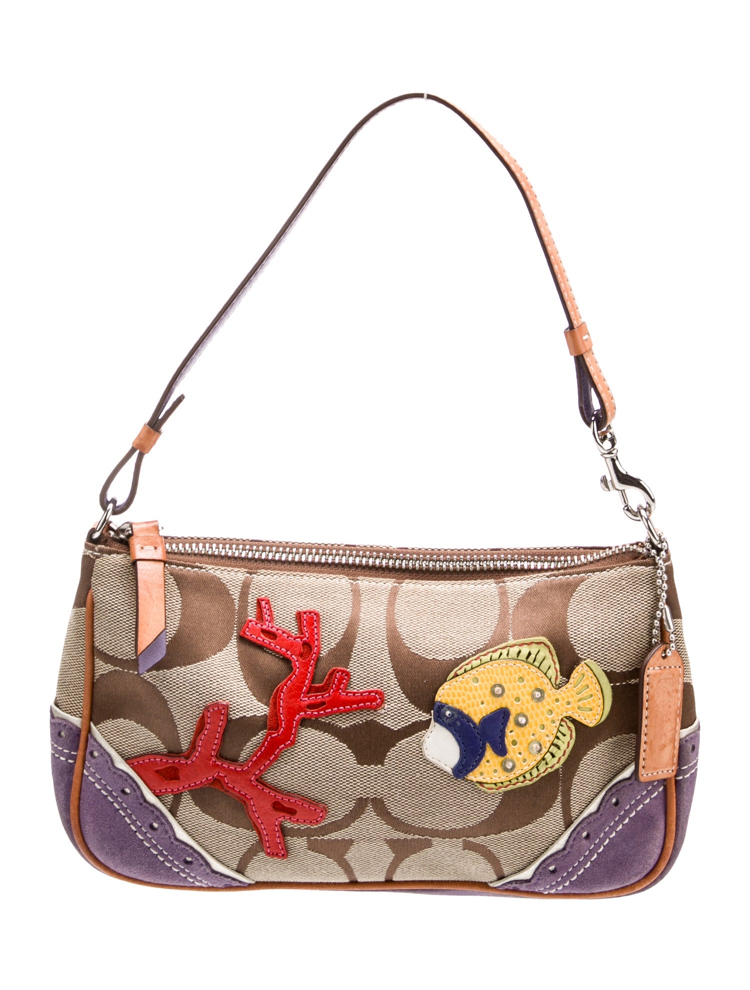 Coach Canvas Top Handle Bag