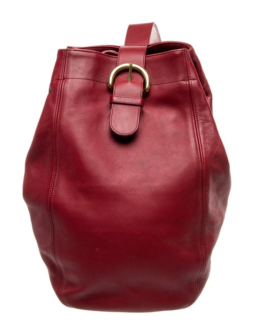 Coach Leather Bucket Bag