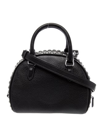 Coach Leather Top Handle Bag