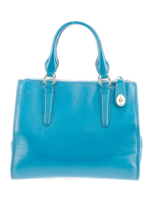 Coach Leather Top Handle Bag