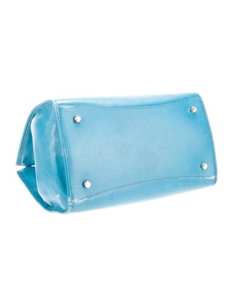 Coach Leather Top Handle Bag