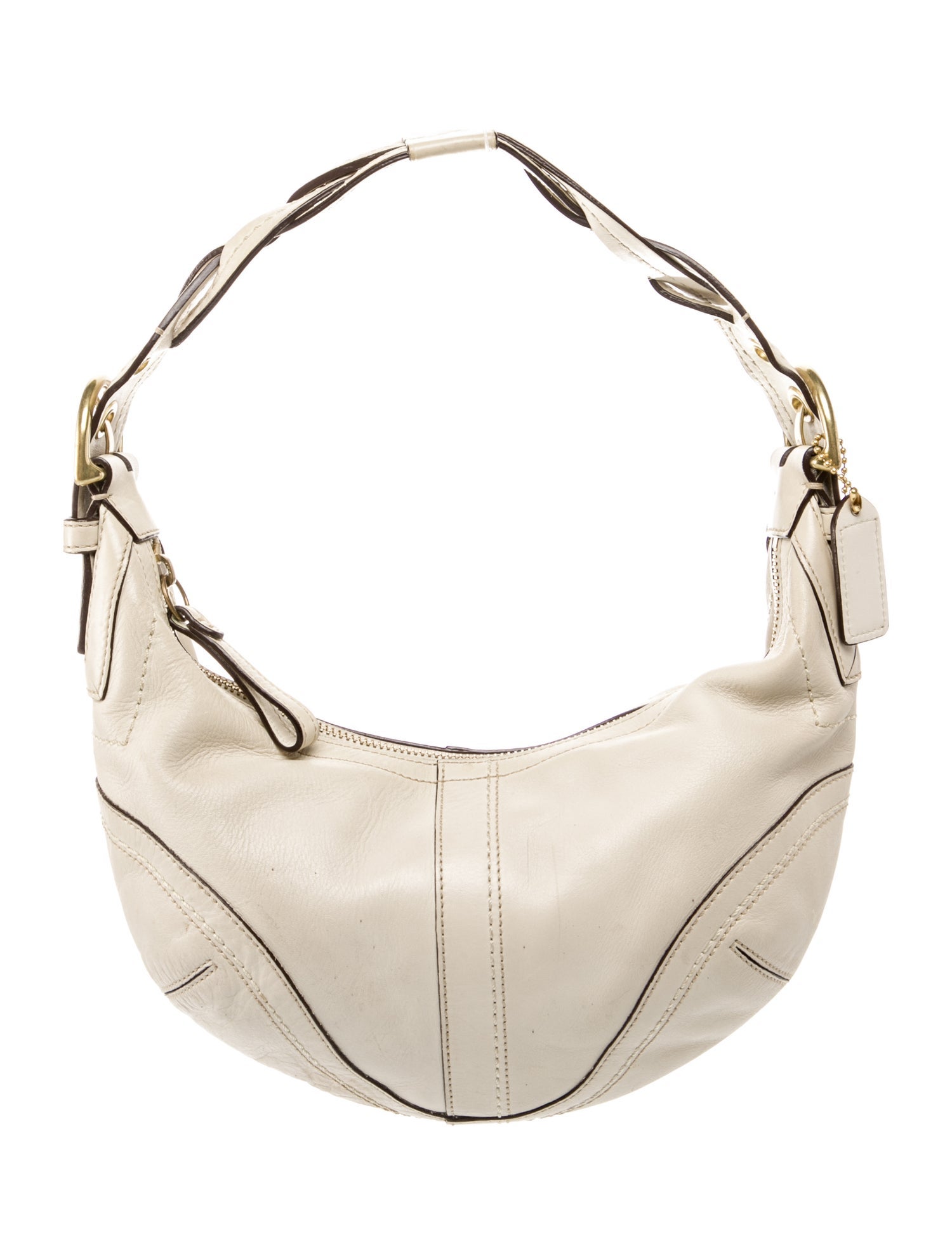 Coach Leather Top Handle Bag