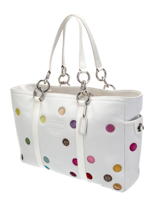 Coach Leather Top Handle Bag