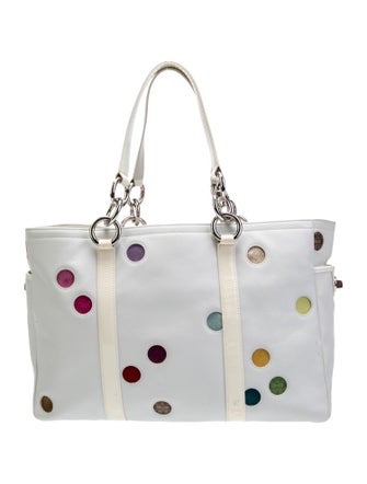 Coach Leather Top Handle Bag