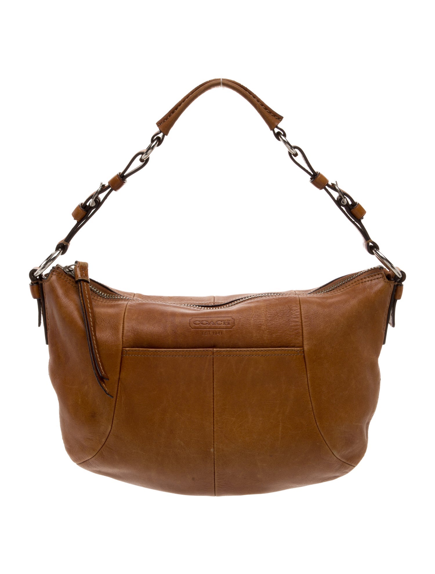 Coach Leather Shoulder Bag