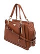 Coach Leather Top Handle Bag