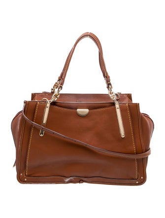 Coach Leather Top Handle Bag