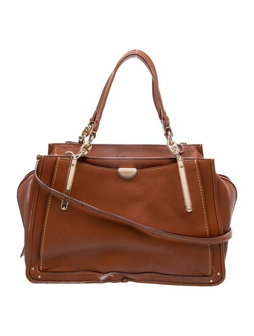 Coach Leather Top Handle Bag