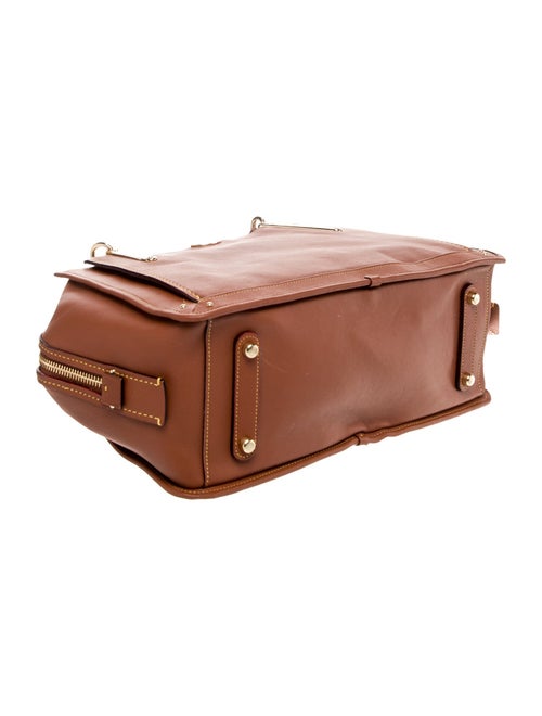 Coach Leather Top Handle Bag