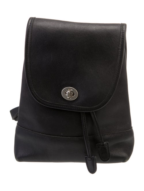 Coach Leather Backpack