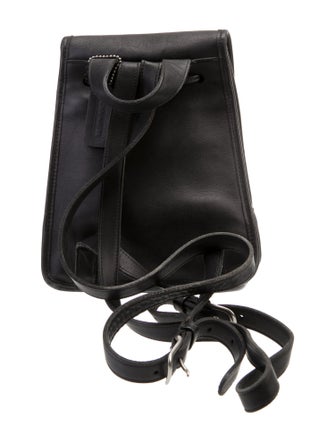 Coach Leather Backpack