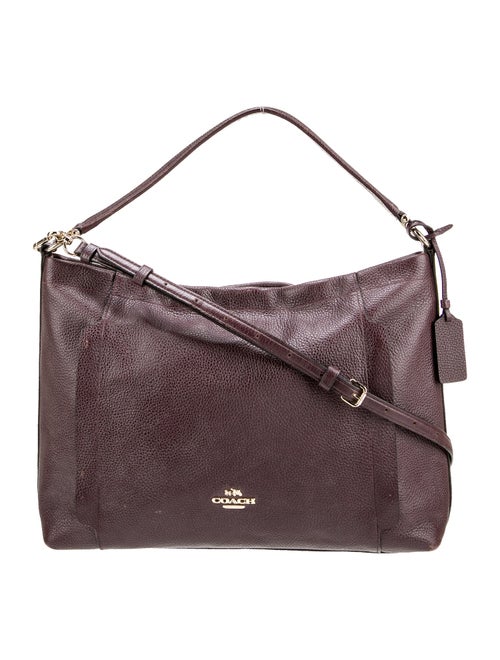Coach Leather Top Handle Bag