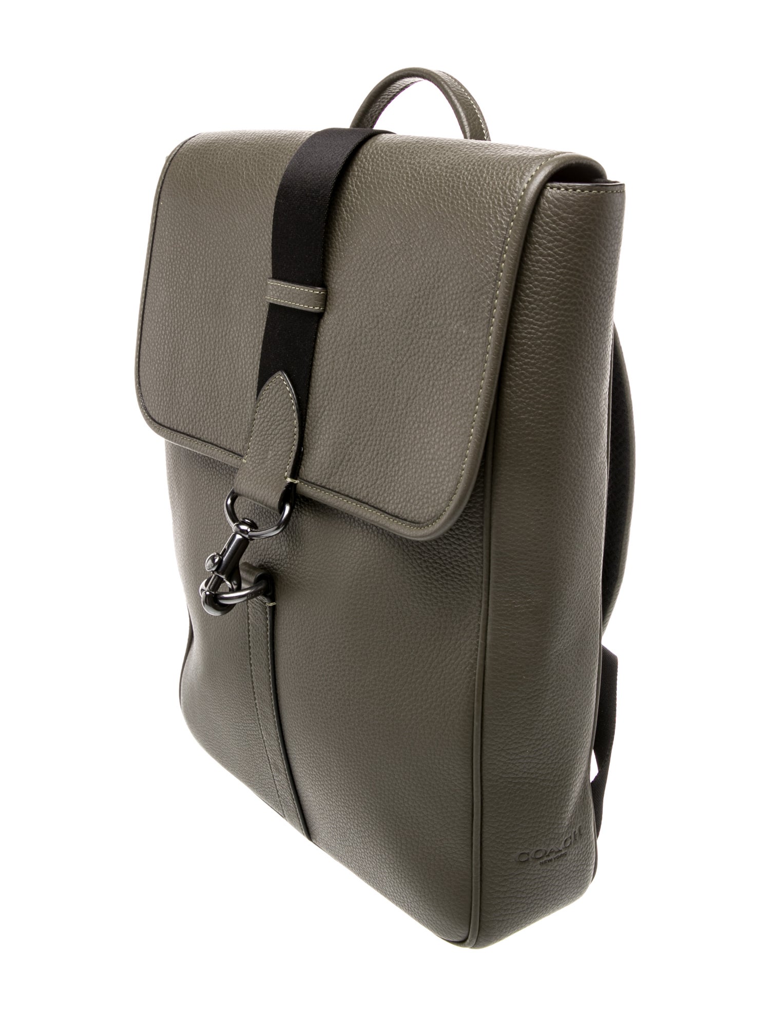 Coach Leather Backpack