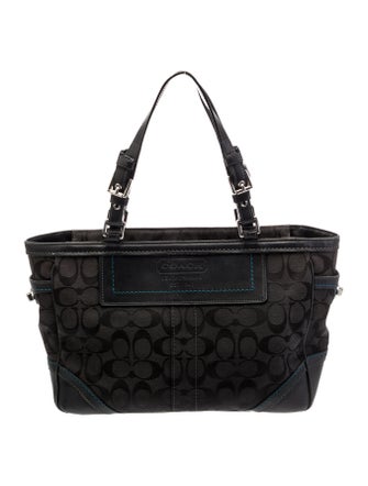 Coach Canvas Top Handle Bag