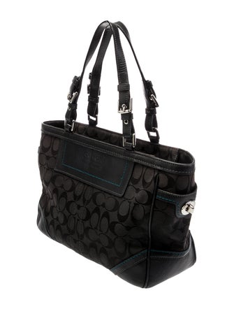 Coach Canvas Top Handle Bag