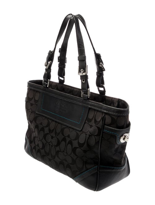 Coach Canvas Top Handle Bag