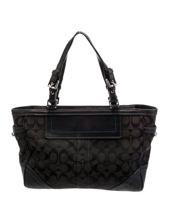 Coach Canvas Top Handle Bag