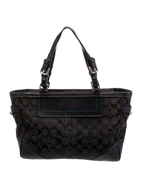 Coach Canvas Top Handle Bag