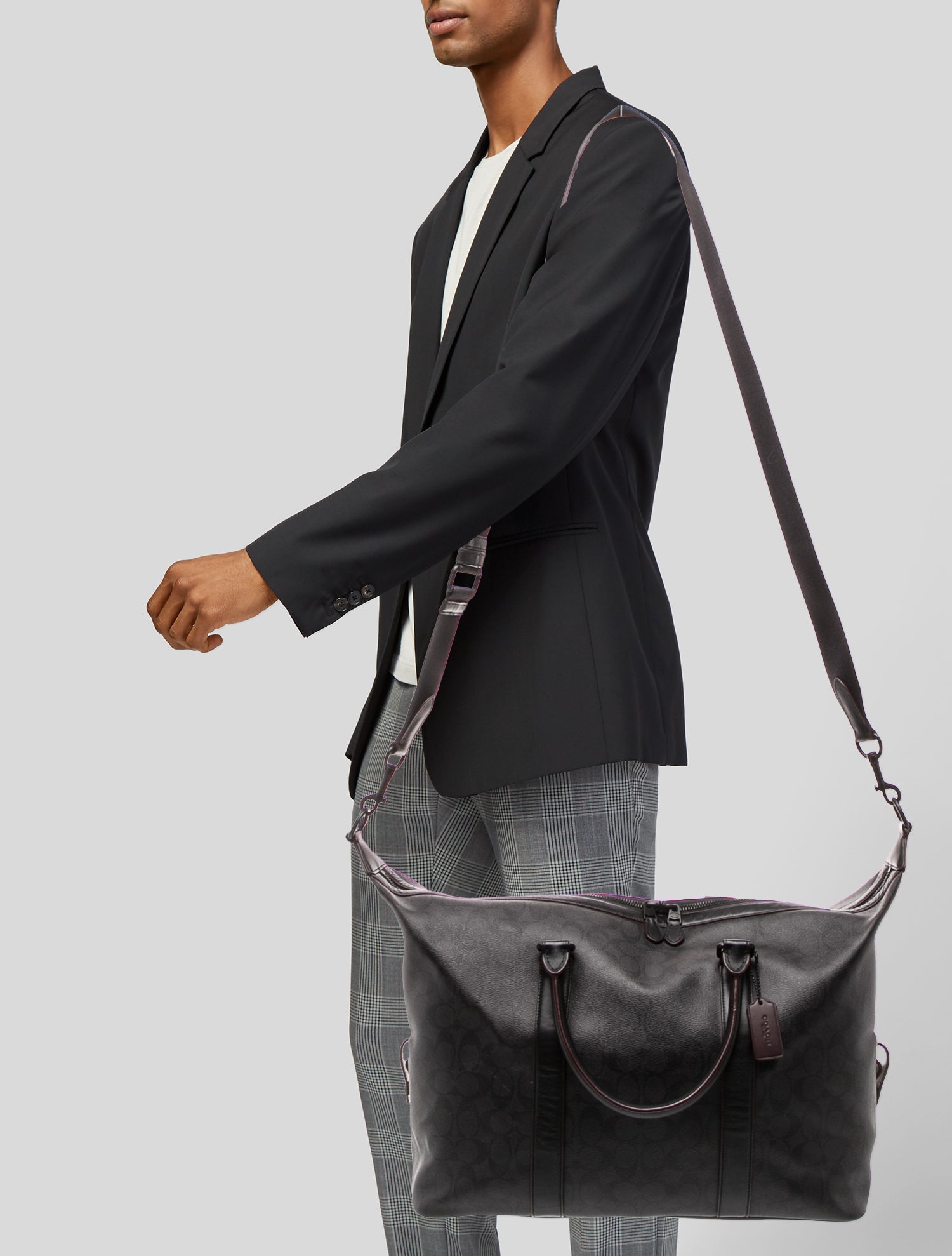 Coach Coated Canvas Weekender Bag