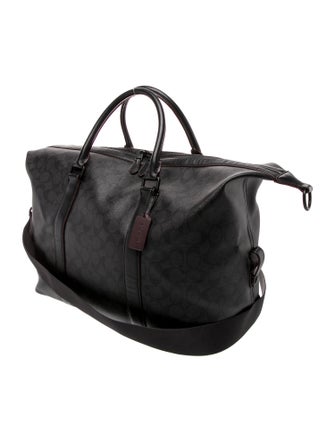Coach Coated Canvas Weekender Bag