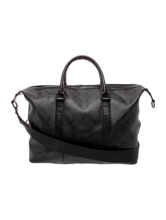 Coach Coated Canvas Weekender Bag