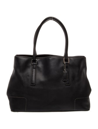 Coach Leather Top Handle Bag