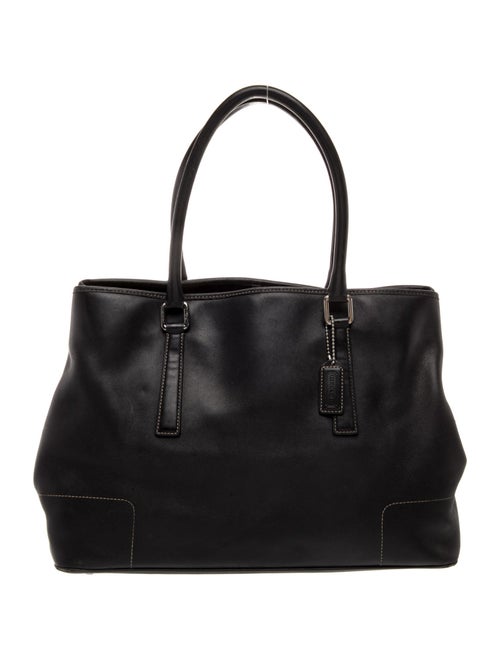 Coach Leather Top Handle Bag