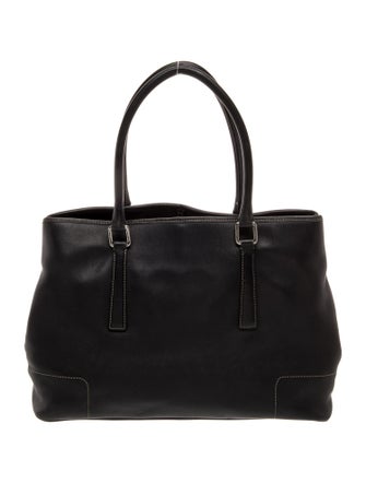 Coach Leather Top Handle Bag