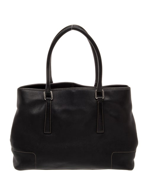 Coach Leather Top Handle Bag