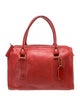 Coach Leather Top Handle Bag