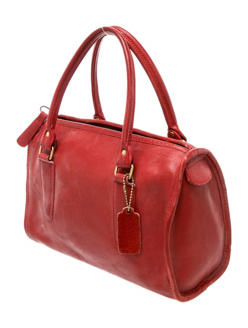 Coach Leather Top Handle Bag