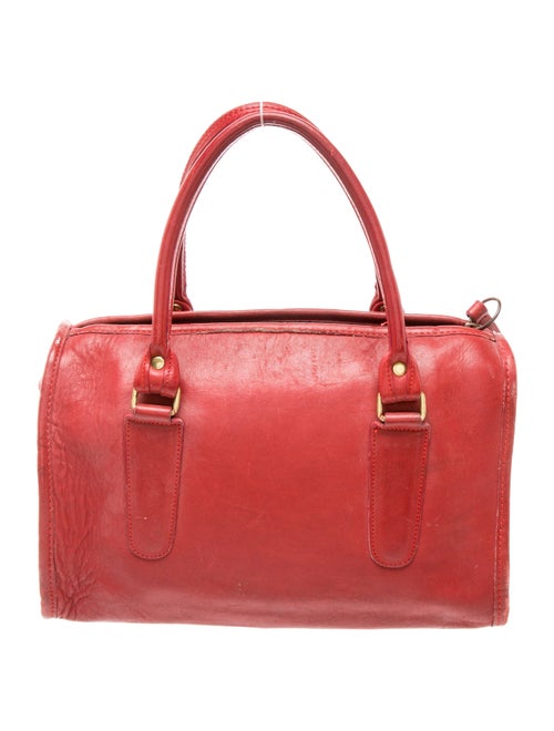 Coach Leather Top Handle Bag