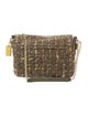 Coach Tweed Shoulder Bag