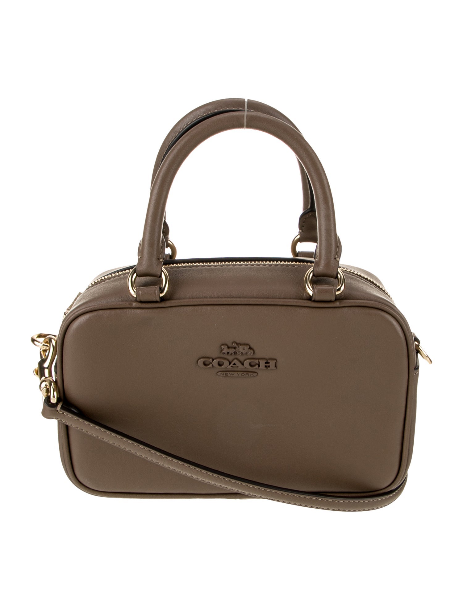 Coach Leather Shoulder Bag