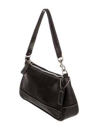Coach Leather Top Handle Bag