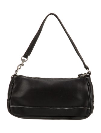 Coach Leather Top Handle Bag