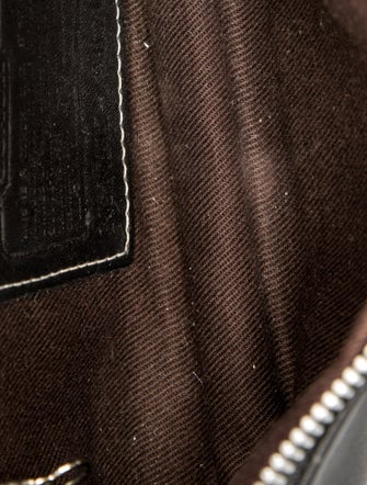 Coach Leather Top Handle Bag